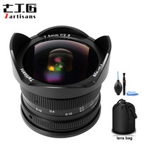 7artisans 7.5mm F/2.8 Wide Angle Fisheye Lens 180 Degree Multi-coated for Sony E Mount A9 A7 A7S A7RII A7SII A6300 NEX-7 Camera 2024 - buy cheap
