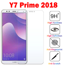 safety glass for huawei y7 prime 2018 protective glass huavei y6 y 7 y5 y 5 y 6 prime huawey 7y 5y 6y screenprotector glas film 2024 - buy cheap