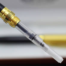 Genuine Hero 901 Fountain Pen Meduim Nib Metal Golden Clip Business Pens School Office Supplies 2024 - buy cheap