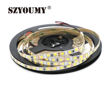 SZYOUMY 5mm de ancho 5M 2835 600LEDS tira de SMD LED 12V Flexible120 Led/m LED la cinta no impermeable IP20 25 metros 2024 - compra barato