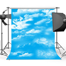  Children Photo Shoot Backdrop Blue Sky Cloud Background for Photography Camera Studio zh-192 2024 - buy cheap