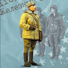 Kit de resina de soldados soviéticos, soldados gk, tema militar da segunda guerra mundial, combinação de cenas sem cor, 1/35 2024 - compre barato