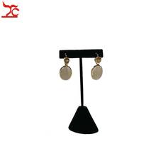 Big Sale 1PC Fashion Black Velvet Jewelry Display Rack T Bar  Stud  Holder Earrings Organizer Exhibition Showcase Stand 2024 - buy cheap