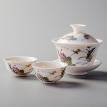1pcs 22ML China Porcelain Kung Fu Tea Cup Sets Ceramics Tea Service High Quality Tea Set Tea Bowl Cups & Saucers Drinkware D054 2024 - buy cheap