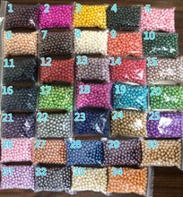 Best Selling AAA Loose Round Pearls, 6-8MM Rainbow Colored Pearls,36 Colors DIY Wish Pearls Jewelry Gift 20pcs FP464 2024 - buy cheap