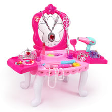 Набор для макияжа принцессы для девочек, игрушки для ролевых игр, подарок на день рождения, Подарочная коробка, игрушки для девочек 2024 - купить недорого
