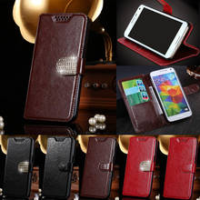 Luxury PU Leather Case Wallet Magnetic Cover Flip Coque With Card Holders Cases For Nokia Lumia 720 2024 - buy cheap