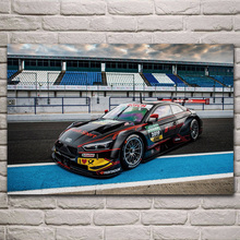 Coche de carreras rs 5 dtm, supercoche, obra de arte, carteles de tela en la pared, imagen artística para el hogar, decoración para sala de estar, KH740 2024 - compra barato