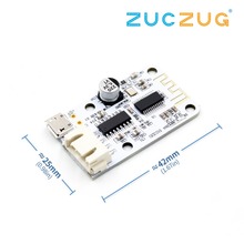 Беспроводной Bluetooth 4,0 стерео аудио приемник модуль цифровой усилитель звука Громкая плата Micro USB 3 Вт + 3 Вт 5 В DC для Arduino 2024 - купить недорого