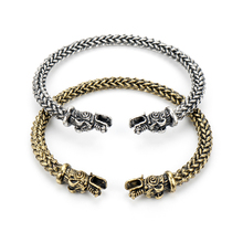 MQCHUN Fashion Double Dragon Bracelet Two-pointed Dragon Bangles Vikings Logo Women's Bracelets Jewelry For Women and Men-25 2024 - buy cheap