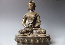 Música voge gem s0080 12 ", estátua de cobre vermelha do budismo do tibet 2024 - compre barato
