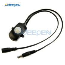 Interruptor sensor pir cc 5-24v 5a, módulo de interruptor com sensor infravermelho ir de movimento, detector, faixa de luz led 2024 - compre barato