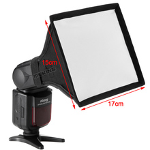 Silver Reflector Flash Diffuser Softbox Professional Mini Photo Diffuser Soft Light Box for Canon Nikon Sony Camera 2024 - buy cheap