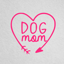 15*13.9cm Dog Mom with Heart Arrow Vinyl Window Car Laptop Funny Personality Stickers Vinyl Decals 2024 - buy cheap