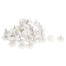 HOT GCZW-Round Pads Protector Furniture Chair Table Leg Feet Glides Nails 41pcs 2024 - buy cheap
