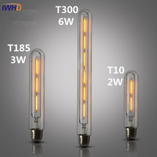 IWHD Test Tube LED Edison Bulb Light Vintage Retro Lamp Bulb Ampoules Decoratives E27 220V T10/T185/T225/T30 2W/3W/4W/6W 2024 - buy cheap