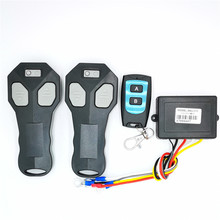 Dc12v controle remoto sem fio do guincho do carro universal com três b à prova dwaterproof água transmissores combinados 2024 - compre barato