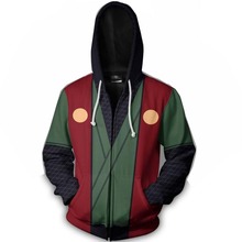 Anime 4th 7th Hokage Uzumaki Naruto Uchiha Sasuke Hatake Kakashi Zipper cosplay costume hoodie jacket  pullover coat 2024 - buy cheap