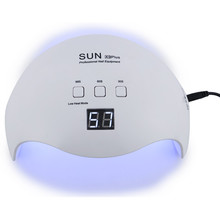 SUN X9 Plus 48W LED Nail Dryer with LCD Display Timer Button 21 Leds Nail Lamp for Curing UV/LED Gel Polish Nail Art 2024 - buy cheap