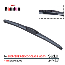 RAINFUN dedicated car front wiper blade fit for Mercedes-Benz C-class W203/W204/W205, full year wiper from 2000 ONWARDS 2024 - buy cheap