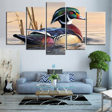 Colorido Buck Bird animales lienzo pintura Hd imprimir 5 piezas pósteres Hogar Moderno Decoración de paisaje pared arte imagen para la habitación 2024 - compra barato