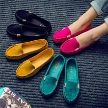 Hot 2019 Summer Woman Flats New Fashion Pure Color Wild Concise Flat Casual Women Shoes Comfortable Female Loafers Shoes aDT81 2024 - buy cheap