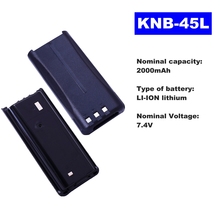 7.4V 2000mAh LI-ION Radio Battery KNB-45L For Kenwood Walkie Talkie TK-2200/3203/3107 KWNX240/340 Two Way Radio 2024 - buy cheap
