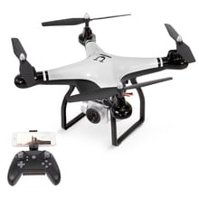 Drone quadricóptero, câmera antivibração, 2.4g, wi-fi, fpv, sensor de gravidade, ponto de embarque, helicóptero, voo 23minu 2024 - compre barato