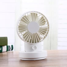 New Rocking Head Double Fan Usb Mini Desktop Fan Mini Fan Small Fan 2024 - buy cheap