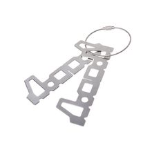 Outdoor Camping Alcohol Stove Cross Stand Stainless Steel Mini Picnic Stove Rack 2024 - buy cheap