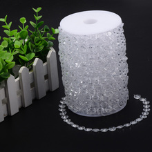 5 Meters Garland Diamond Strand Acrylic Crystal Bead Crystal Wedding Party Favor Decoration Window Door Curtain Decorations 2024 - buy cheap