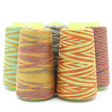 1roll Rainbow Color Sewing Thread Gradient Sewing Lines Pagoda Lines 3000yds DIY Quilting Sewing Accessories Tools 2024 - buy cheap
