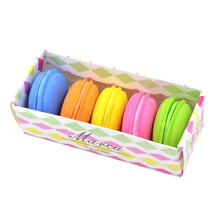 5 PCS Cute Kawaii Colorful Cake Rubber Eraser Creative Macaron Eraser For Kids Student Gift Novelty Item 2024 - buy cheap