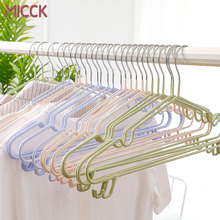 MICCK 10pcs/set Stainless Steel Cothes Hanger For Clothes Trousers Portable Drying Rack Non-Slip Children Hangers After Clothes 2024 - buy cheap