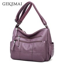 Designer Luxury Ladies Handbags Female Crossbody Bags for Women Feminina Bolsa Leather Shoulder Messenger Bags Thread Sac A Main 2024 - buy cheap