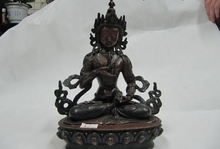 Song voge-GEMA S1176, templo Tibetano, 100% bronce puro, estatua de Buda Vajrasatva, Vajradhara GuanYin 2024 - compra barato