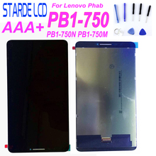 Starde-pantalla LCD para móvil, montaje de digitalizador con Panel táctil, herramientas gratuitas, para Lenovo Phab PB1-750N PB1-750M PB1-750 2024 - compra barato