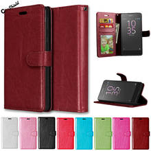 Flip Case for Sony Xperia E5 LTE F3311 F3313 Case Photo Frame Phone Leather Cover for Sony Xperia E 5 XperiaE5 F 3311 3313 Cases 2024 - buy cheap