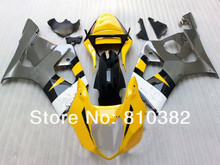 Kit carenagem da motocicleta para gsxr1000 03 04 gsxr 1000 GSX-R1000 k3 2003 2004 superior amarelo preto carenagens conjunto sd50 2024 - compre barato