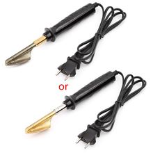 Electric Soldering Iron With Plastic Handle Flat Tip For Car Bumper Repair 2024 - buy cheap