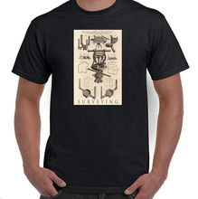 Camiseta de algodón 100% para hombre, camisa divertida de Equipo de Vigilancia, ilustración antigua, 100%, verano, venta 2024 - compra barato