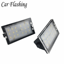 Luz de matrícula LED para coche Land Rover Discovery Series 3 / LR3 4 / LR4 Freelander 2 / LR2 Range Rover Sport, lámpara CE 2024 - compra barato