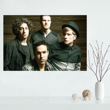 Modern Picture FALL OUT BOY Poster Paintings For Living Room Wall Art Canvas Fabric Cloth Decoration Poster Wall Art Unframed 2024 - buy cheap
