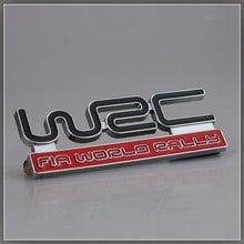 1 Pcs 3D Metal WRC Front Grille Badge Emblem decal stickers car styling  Car Styling 2024 - buy cheap