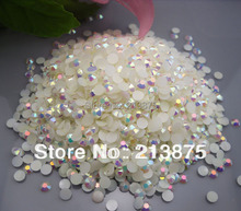 Wholesale large quantity 100000pcs White  Magic color AB jelly 3mm resin rhinestones Mobile phone stick drill SS12 2024 - buy cheap