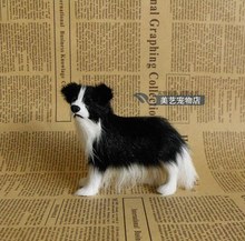 mini cute simulation shepherd dog toy lifelike black dog gift about 10x3x8.5cm 2024 - buy cheap