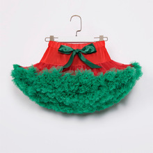 Girls Santa Pettiskirt Tutu Skirt Girl Fluffy Soft good quality Tutu Skirt Petti Coat 2024 - buy cheap
