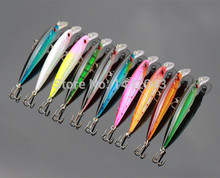 10PCS/LOT 15G 11CM Fishing Lure Minnow Lures Hard Bait Pesca Fishing Tackle isca artificial 10 Colors Hook Swimbait China 2024 - buy cheap