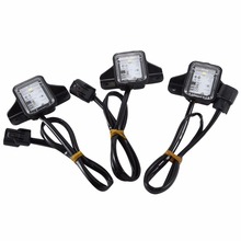 Motocicleta 3 pçs tronco luzes led para honda tour pak goldwing gl1800 gl 1800 2018 acessórios 2024 - compre barato