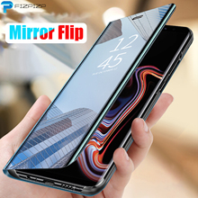 Mirror Smart View Flip Case For Samsung Galaxy S10 5G A40 e S8 S9 Plus A30 A50 A20 A10 A70 A6 A8 J4 J6 A7 2018 M20 S7 edge Cases 2024 - buy cheap